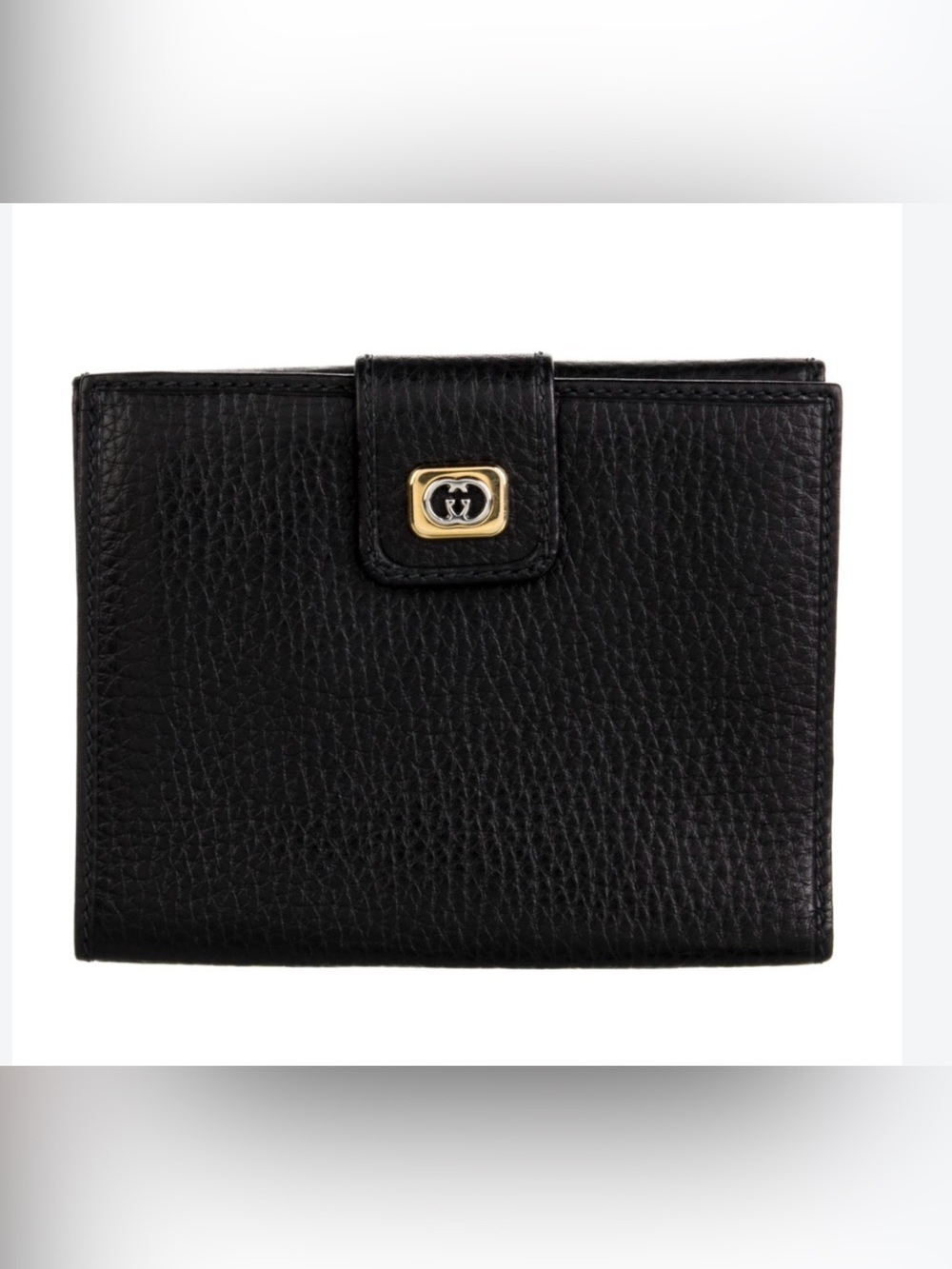 Gucci Black Leather Men's Wallet - Sleek Travel Wallet